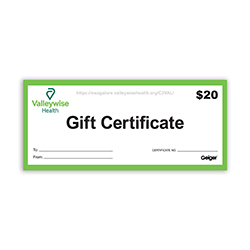 GIFT CERTIFICATE EMAILED $20.00