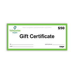 GIFT CERTIFICATE EMAILED $50.00